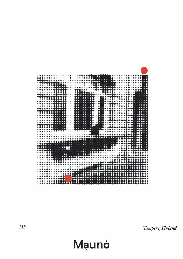 Halftone cat